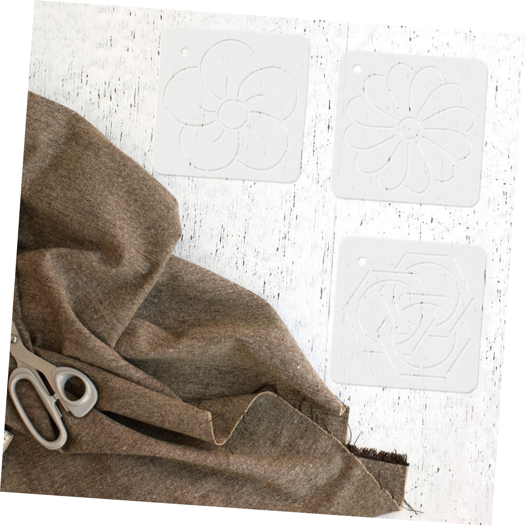 Operitacx 18piezas Plantillas De Acolchado Acrílicas Para Manualidades Herramientas De Costura Plantillas De Patchwork y Dibujo Accesorios De Bordado Alta Durabilidad y Versatilidad