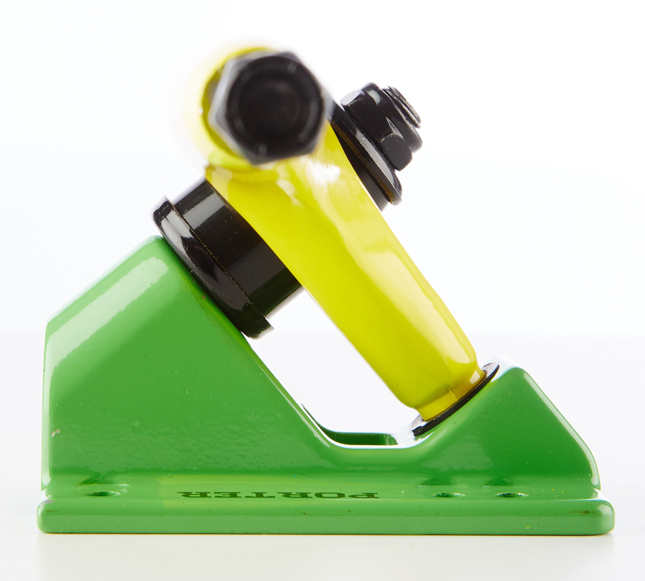 LIGHT BOARD CORP Nice Longboards Hardgoods Street Zubehör Porter Truck Longboard Truck, Yellow Green, 180 mm, PRT002