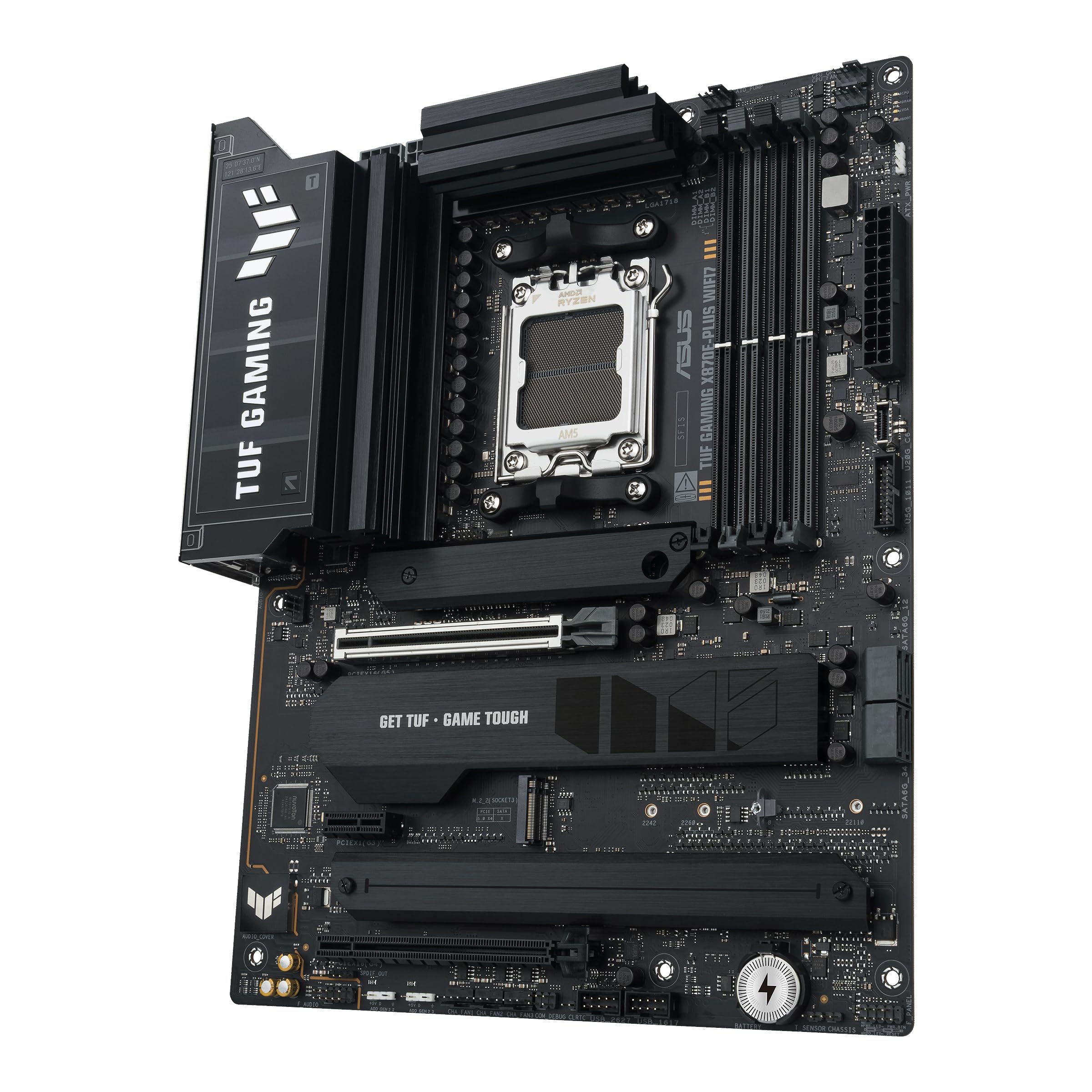 ASUS AM4 TUF Gaming X570-Plus (Wi-Fi) AM4 Zen 3 Ryzen 5000 & 3rd Gen Ryzen ATX Motherboard with PCIe 4.0, Dual M.2, 12+2 with Dr. MOS Power Stage