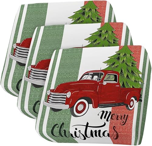 Fundas de cojín para sofá de Navidad, lavables, extraíbles y elásticas, fundas para sofá seccional en forma de L y T, protector de muebles, tamaño