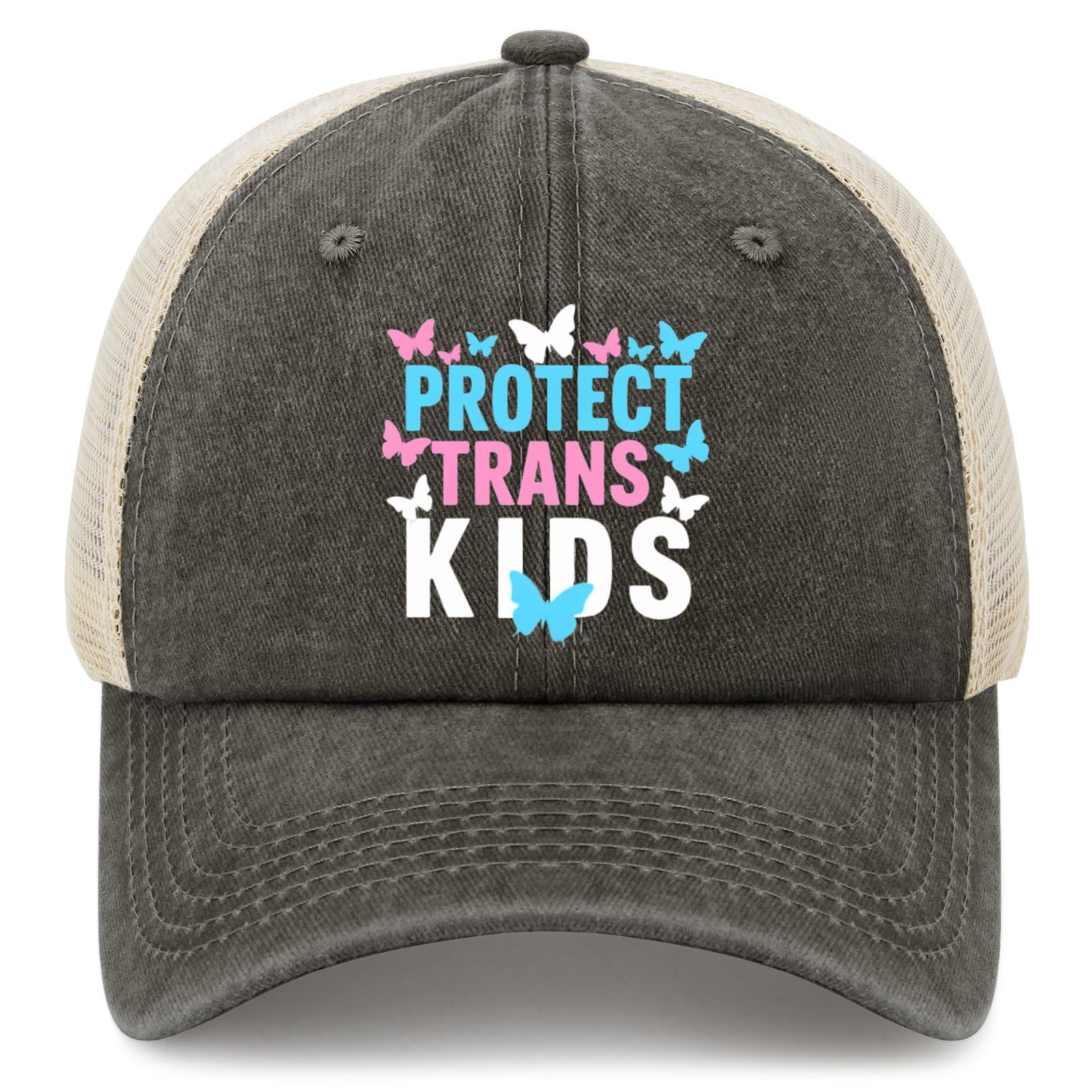 Protects The Dolls Transgender Trans Women Golf Hats Cycling caps for Son