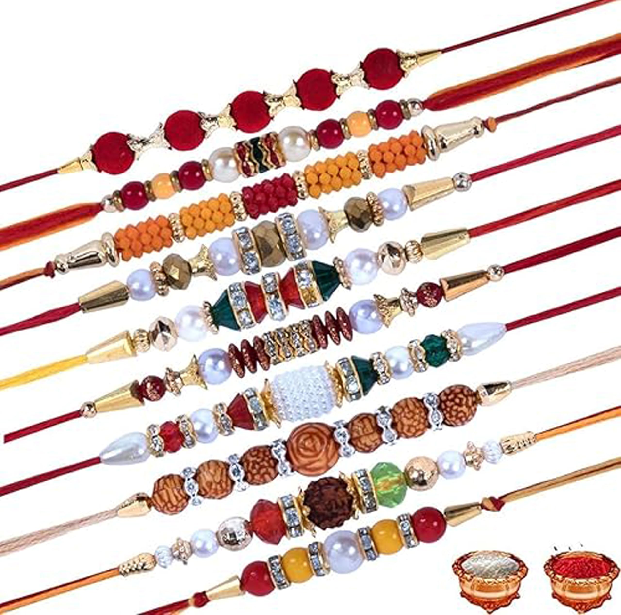Top Trends Rakhi for Brother, Set of 10 Dora Rakhi with Greeting Card, Multicolor Combo of 10 Dora Rakhi Set for Men with Roli Chawal Rakhi for Brother set of 10 (B0D9KNX2LT) Amazon Price History, Amazon Price Tracker