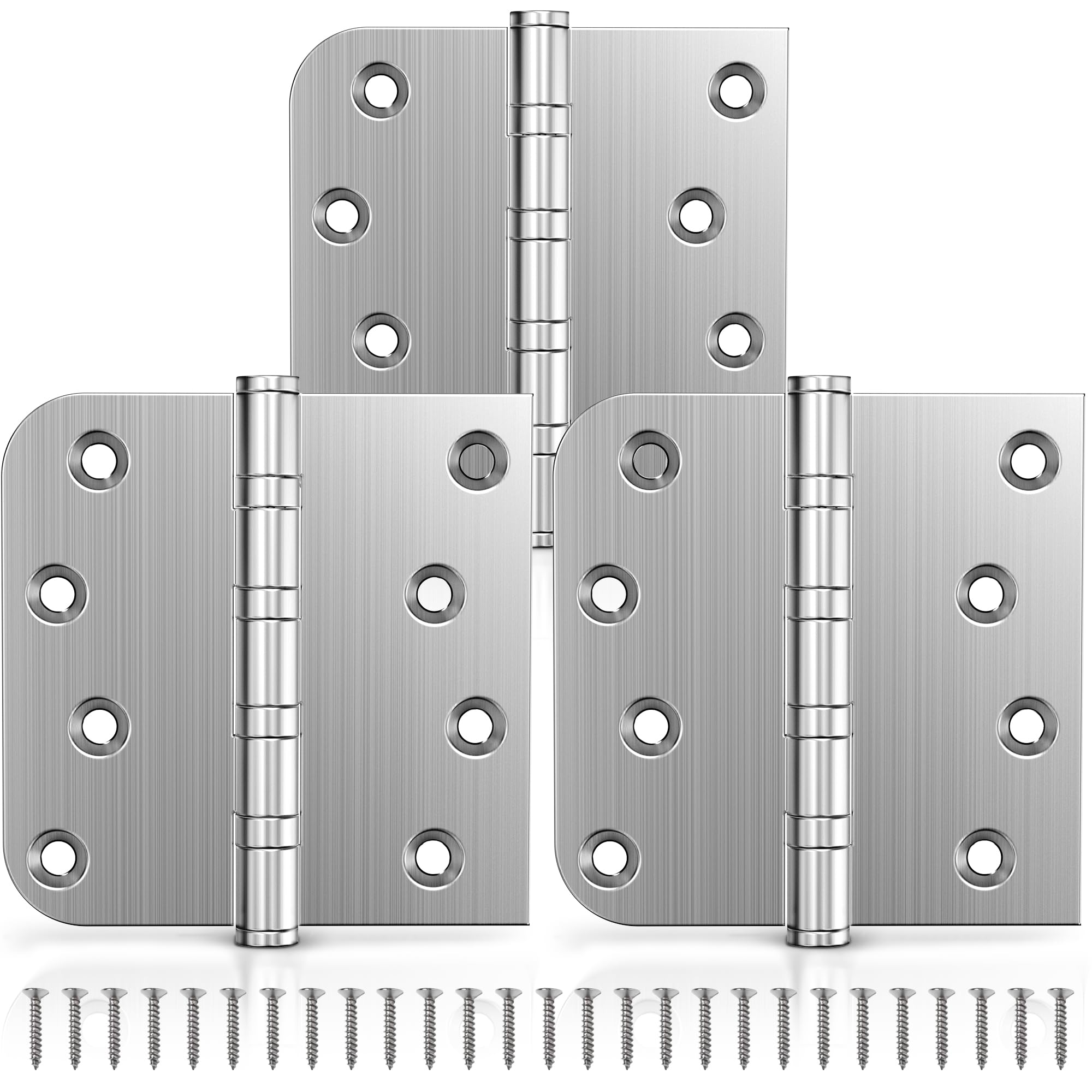 KOLET Ball Bearing Door Hinges 4x4