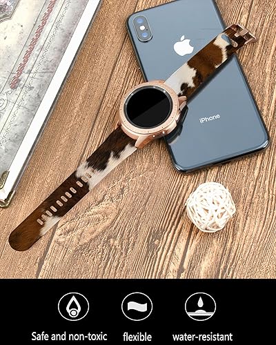 Miniatura 8 de Correas deportivas de silicona de 0.787 in compatibles con Galaxy Watch 6Watch 5Galaxy Watch 4 1.575 in 1.732 inClassic 1.654 in 1.811 inWatch 3