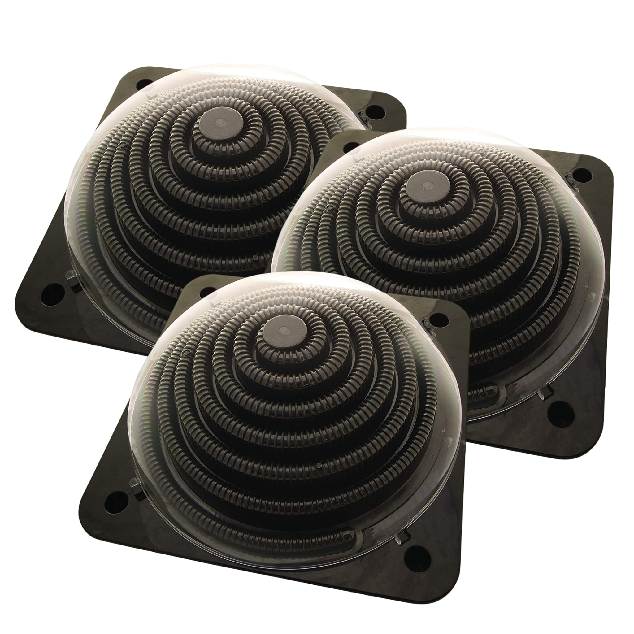 Generic well2wellness Lot de 3 chauffages solaires pour piscine « Boule de powerk/escargot solaire », mar1002solpow03