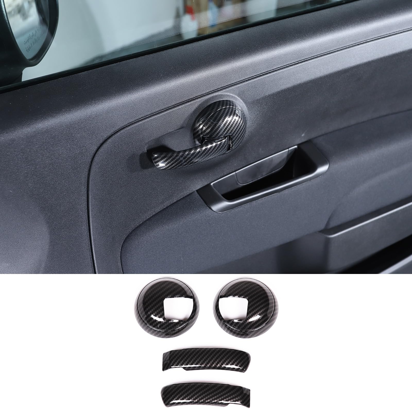 14 Pezzi Adesivi Protettivi Per Maniglie Auto - Anti-Graffio Per Portiere, Specchietti E Vanità - Foto 6