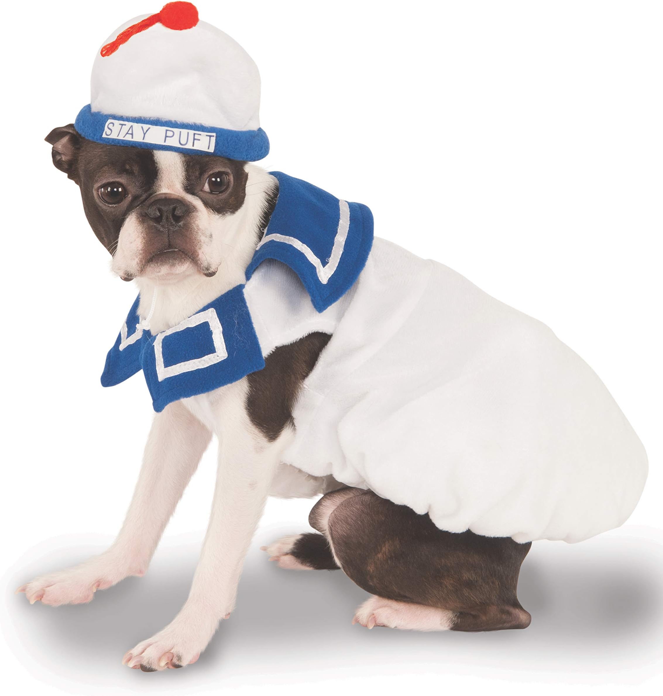 Rubie's Ghostbusters Movie Collection Stay-Puft Marshmallow Man Pet Costume, Large