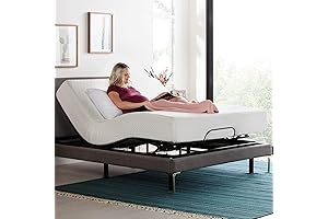 Linenspa Adjustable Electric Bed Frame - Perfect Lounging, TV Watching, and Reading Buddy