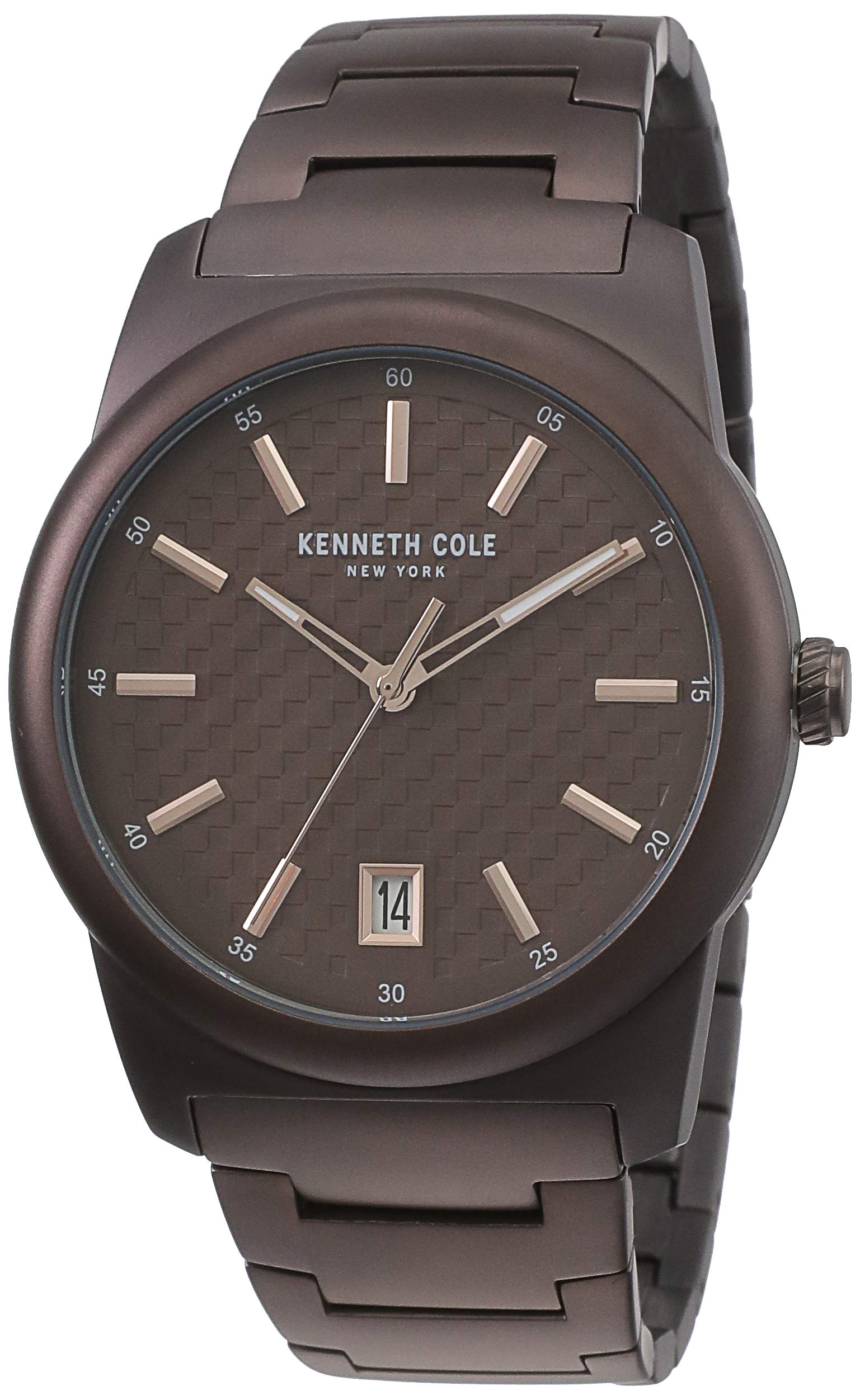 Kenneth Cole Analog Brown Dial Mens Watch-KC50713002MN (B07MFYXLH7) Amazon Price History, Amazon Price Tracker