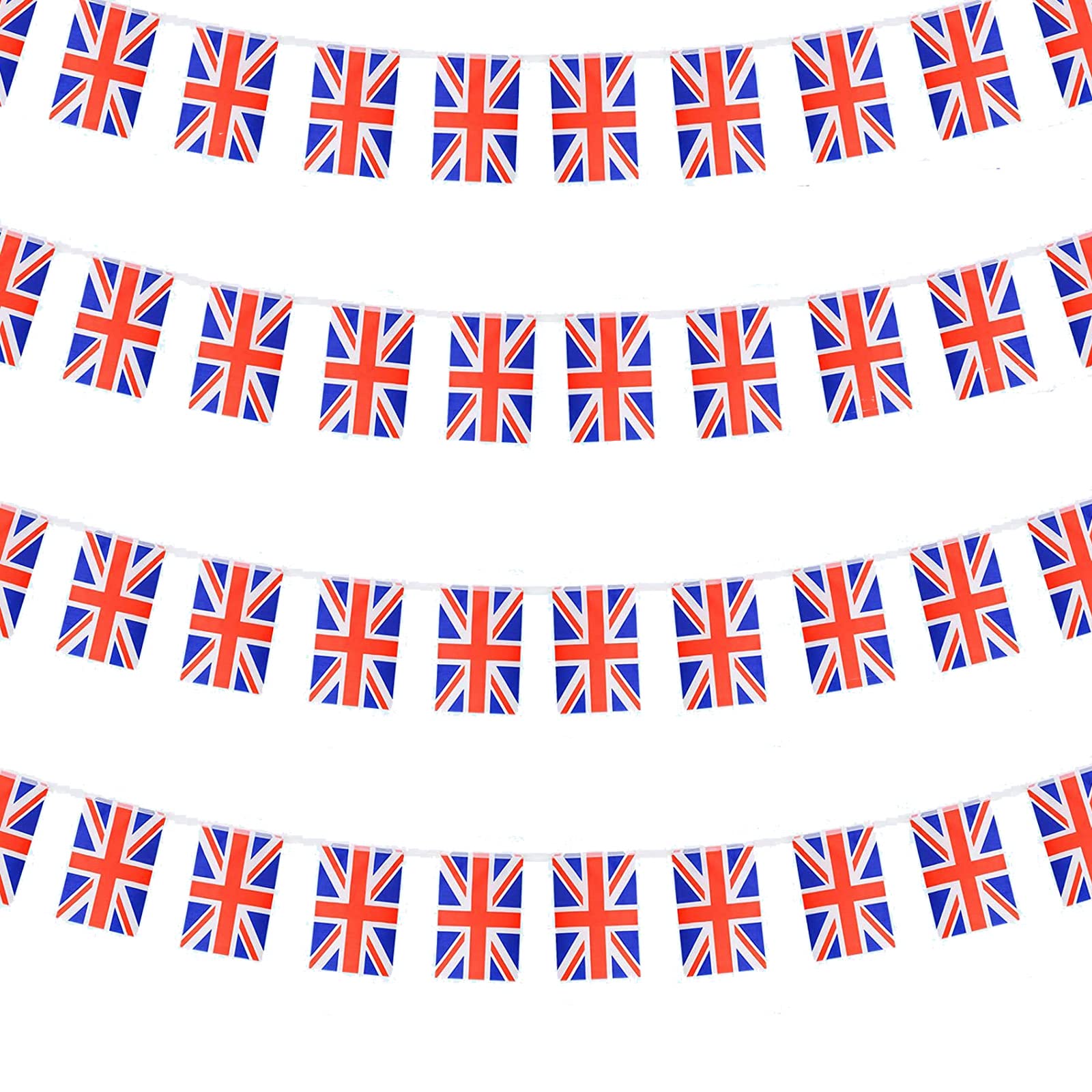 Buy Union Jack Bunting, 10m/32 British Banners, Great Britain Bunting