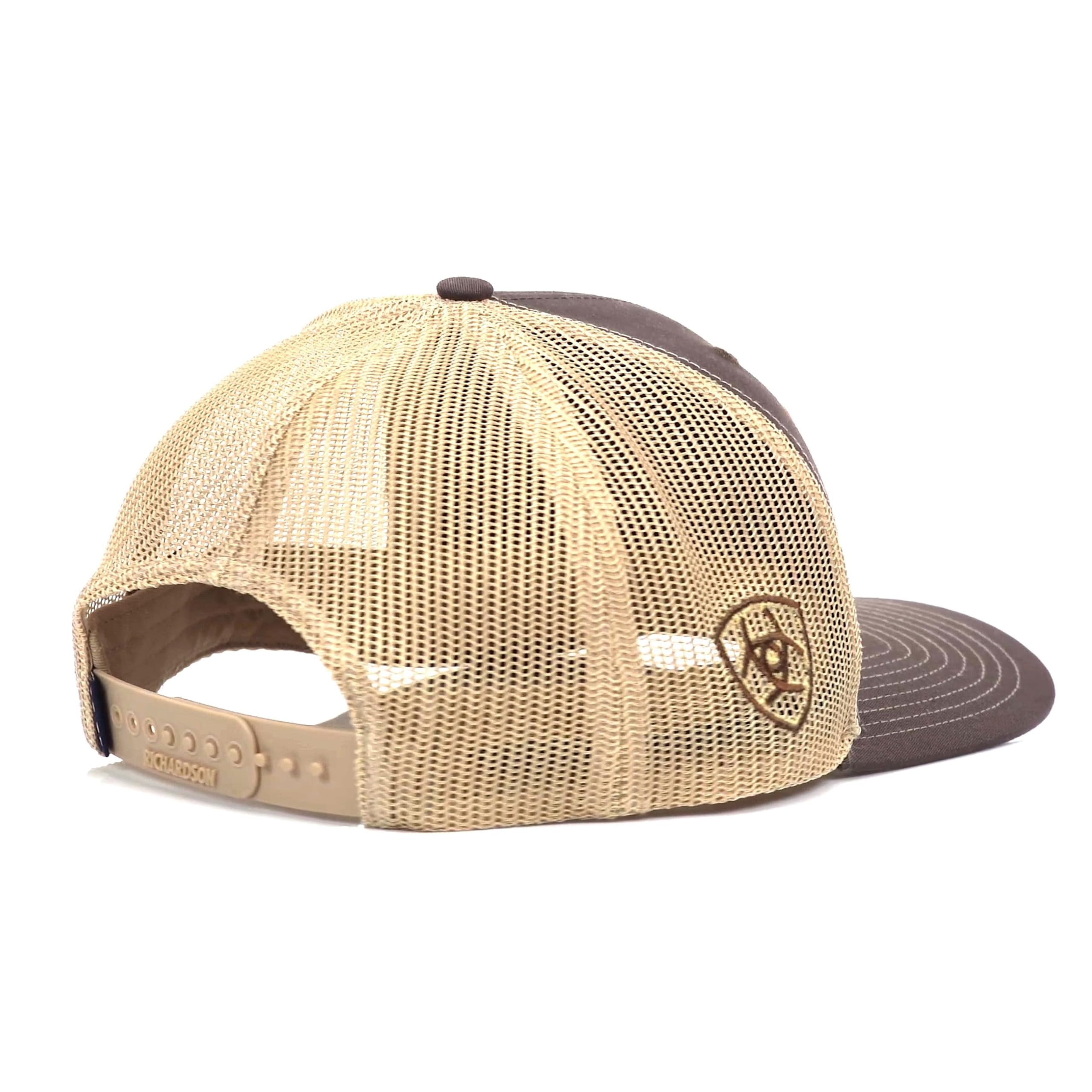 ARIAT Longhorn - Gorra de béisbol gris para hombre