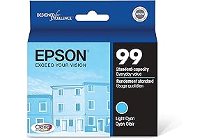 Epson Claria T099520 Hi-Definition Light Cyan Ink Cartridge