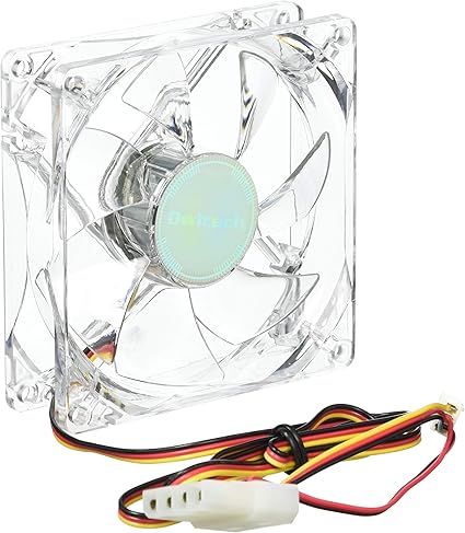 オウルテック Pcケース用オリジナルledファン 9cm 25mm厚 1600rpm 静音 リブ無し 1年保証 レッド Owl Fe0925ll Re Amazon Co Jp