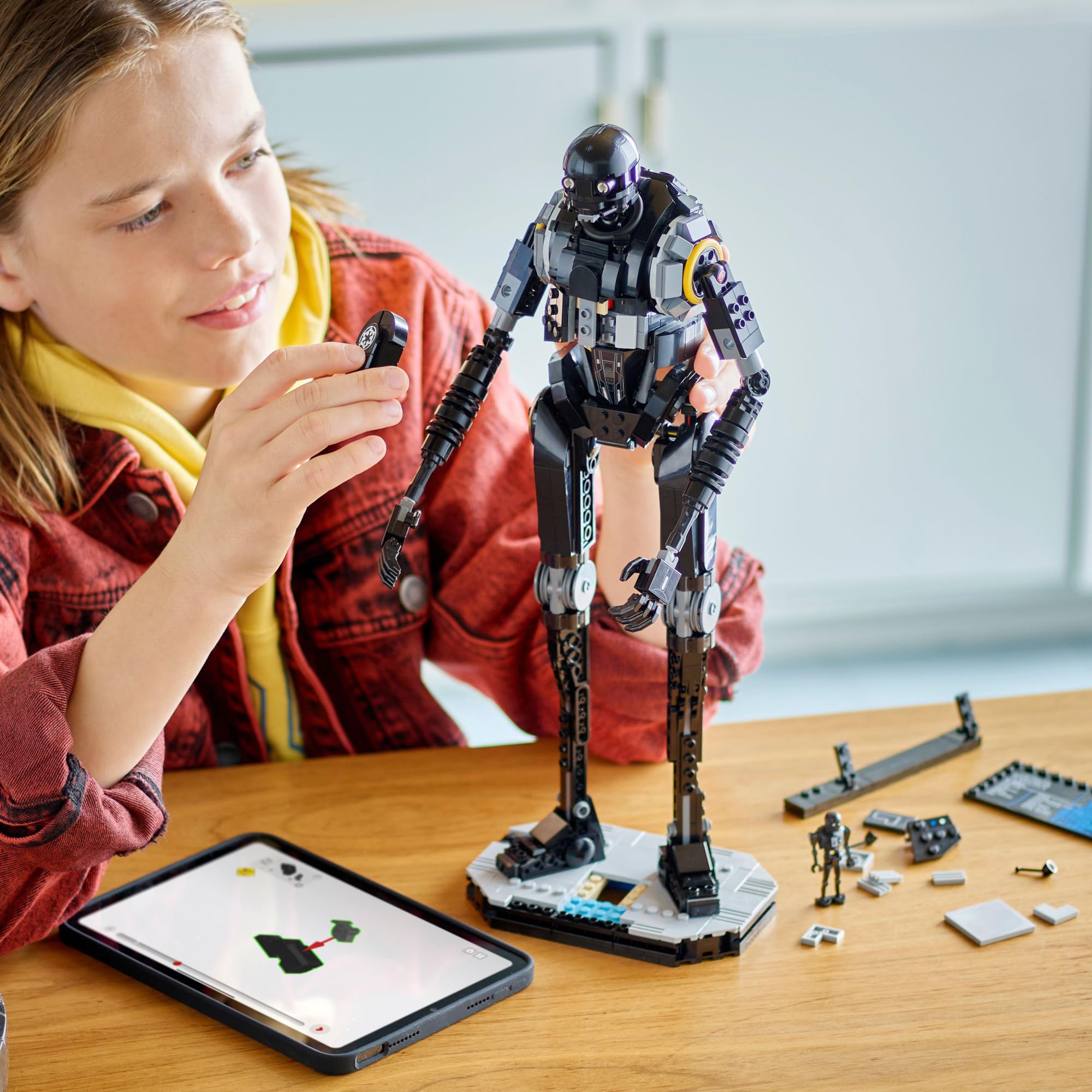 LEGO Star Wars: Andor K-2SO Security Droid - Building Toy for Kids, Ages 10+ - Makes a Great Gift for Boys and Girls - Model Kit and Room Decor Idea for Sci-Fi Adventure Fans - 75434 - Image 2