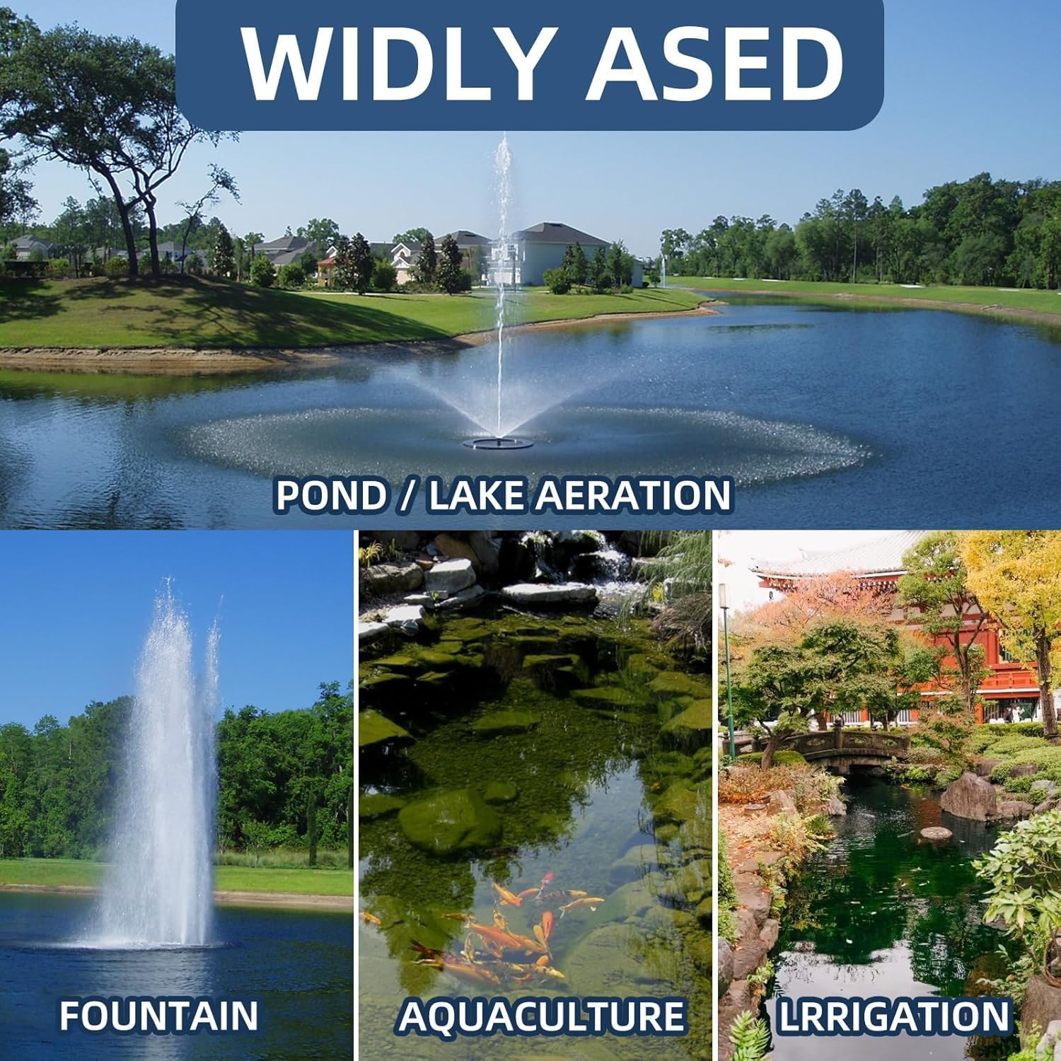 3/8 Inch Self Sinking Aeration Hose 100 Feet Weighted Pond Aerator Hose Kit 8 Stainless Steel Hose Clamps and 4 Menders Pond Aeration Tubing for Your Diffused Aeration System