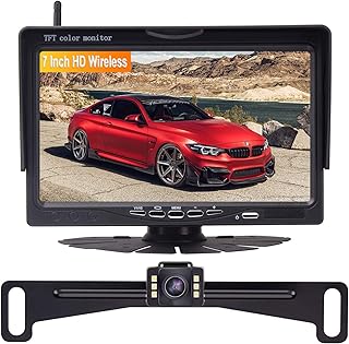 Review AMTIFO A15 Wireless Backup Camera Kit,HD 7 Inch Monitor with 2