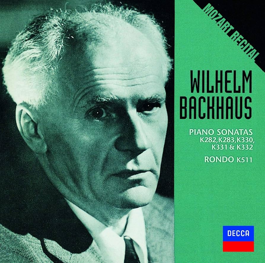 モーツァルト:ピアノソナタ集ヴィルヘルム•バックハウス1968年US盤 ピアノ・ソナタ集 バックハウス : モーツァルト（1756-1791