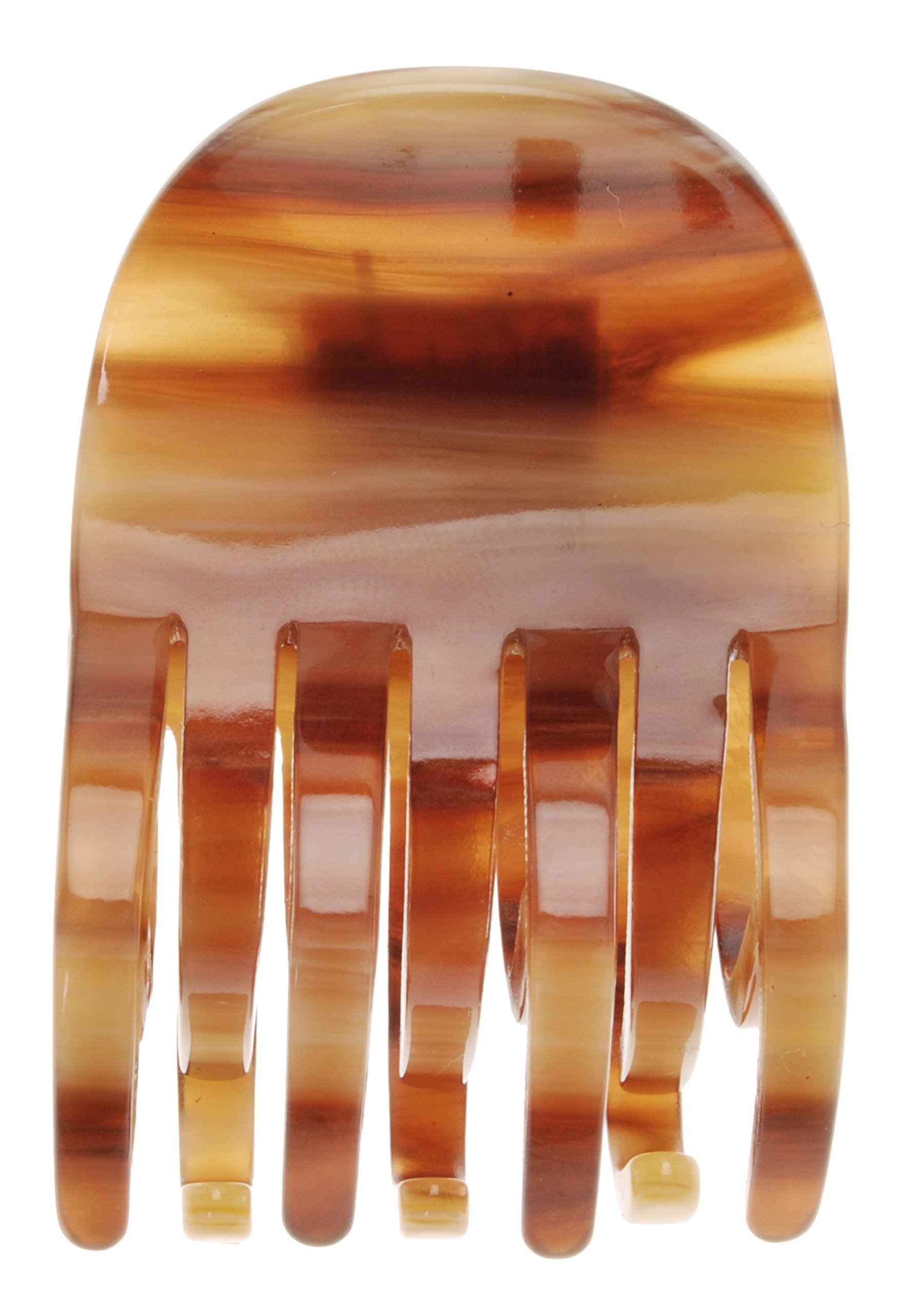NWT FRANCE LUXE Hair DOUBLE TOOTH JAW Claw Clip Brown Pavlova $68 Amazon.com: France Luxe Double Tooth Claw Clip, Pavlova  main image 3