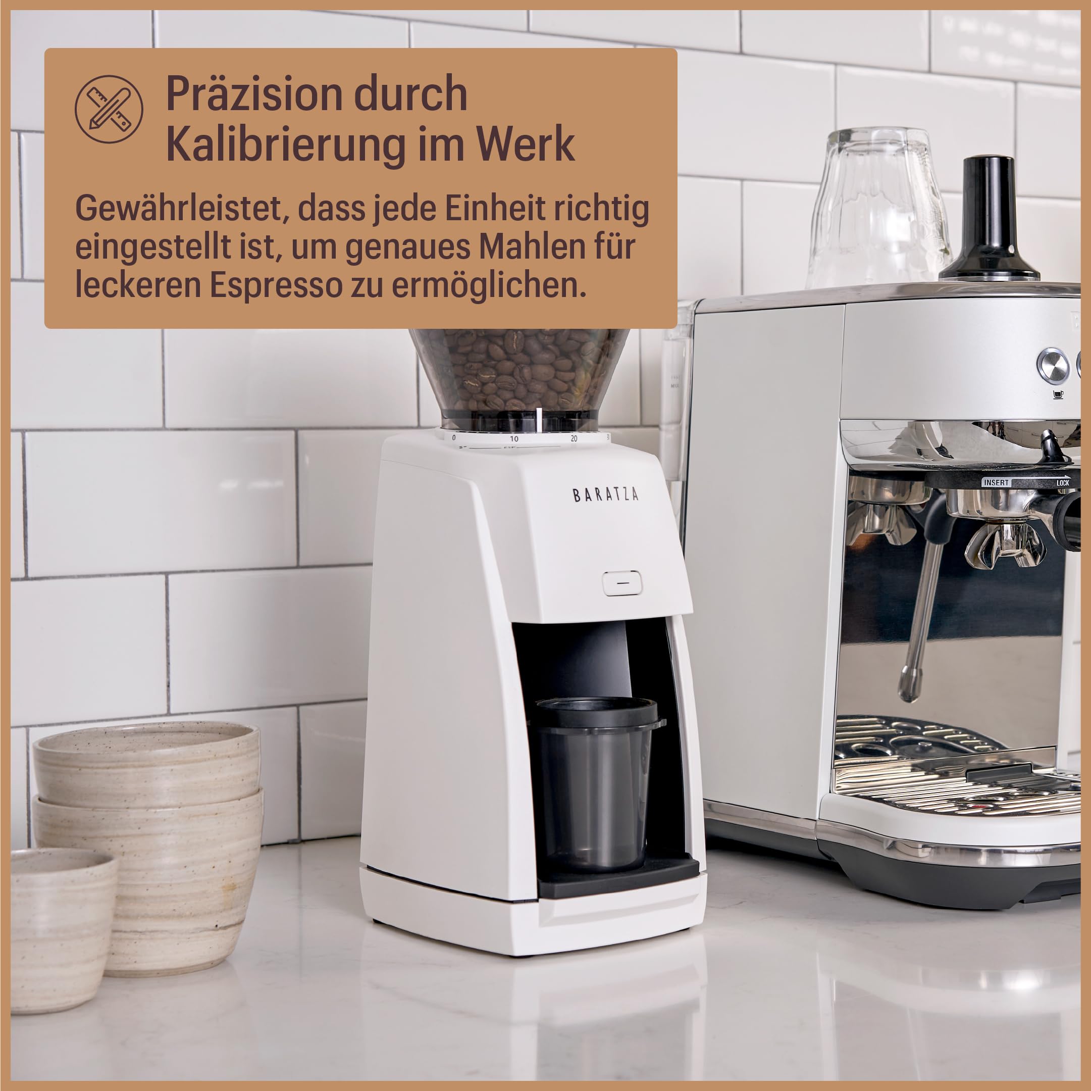 Baratza - Encore ESP 230V Kaffeemühle - Elektrische Kaffeemühle mit Mahlwerk, Schwarz