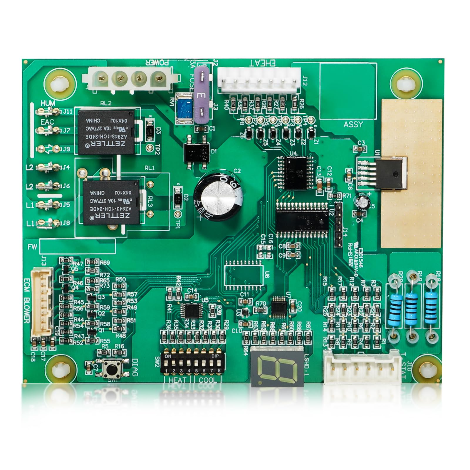 Circuit imprimé Air Handler 1006801R compatible Nordyne Miller E7 B6