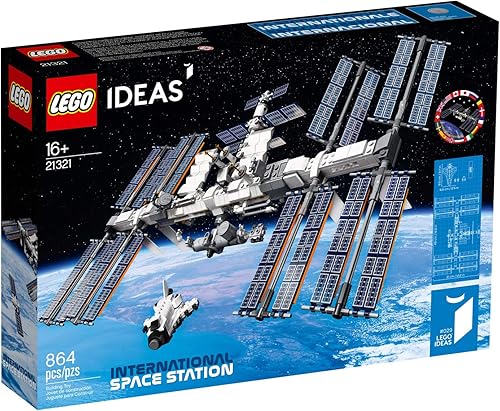 Miniatura 3 de LEGO Ideas International Space Station 21321 juego de construcción para adultos es un gran regalo de cumpleaños 864 piezas