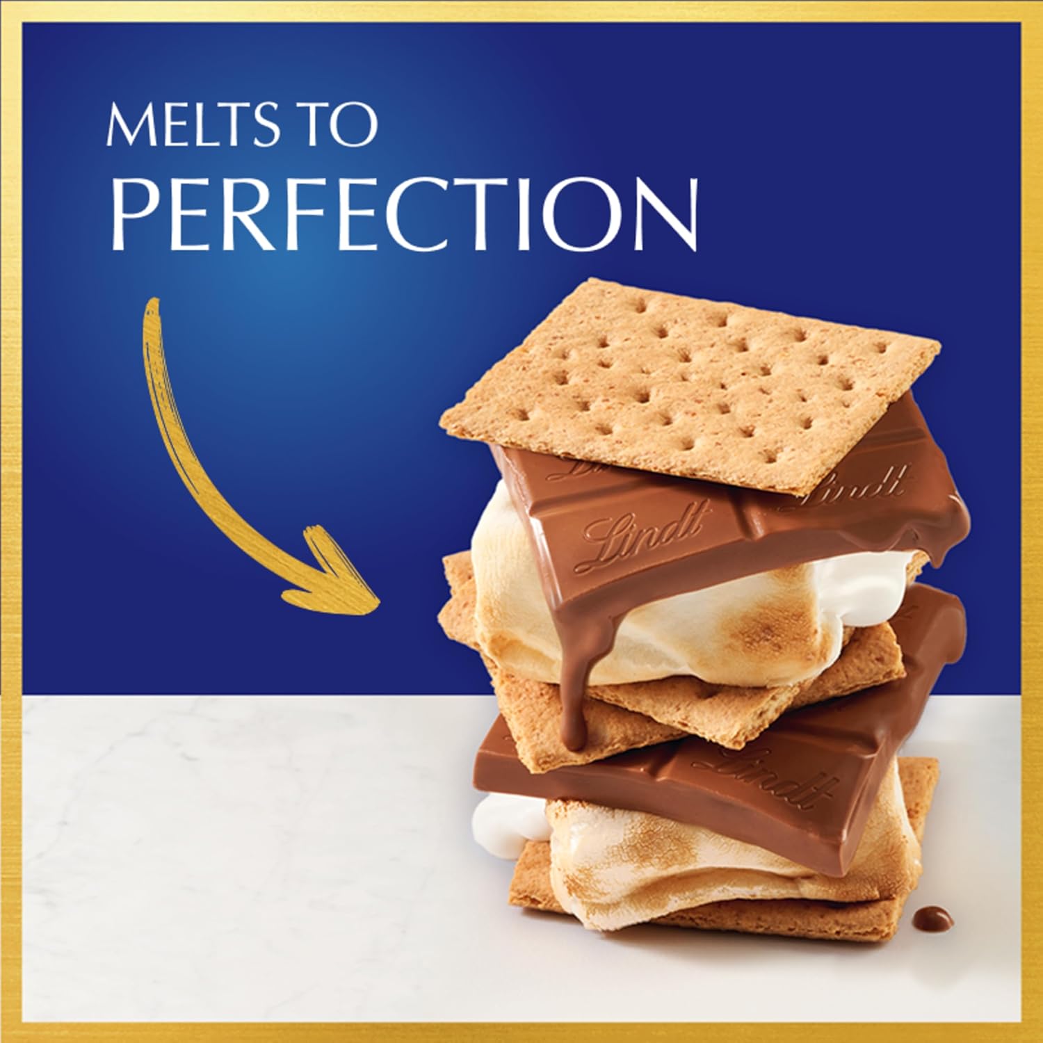 Lindt CLASSIC RECIPE Milk Chocolate Bar, Milk Chocolate Candy, 4.4 oz. (12 Pack)