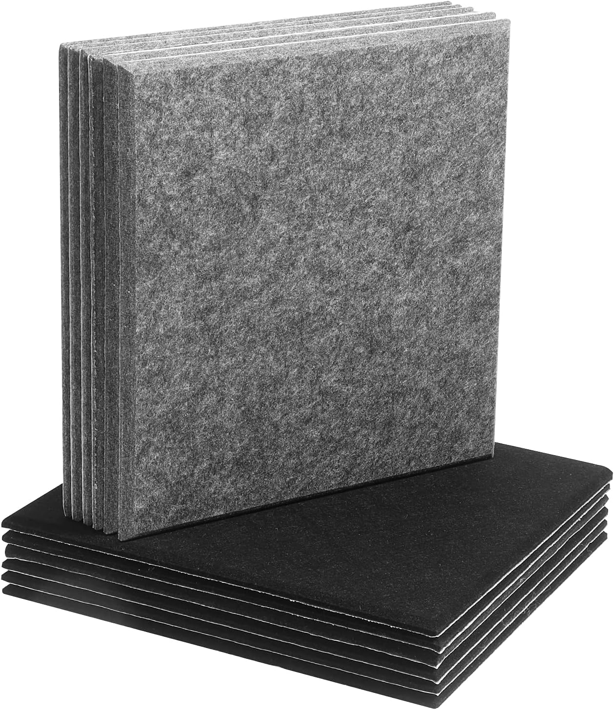 12Pcs Acoustic Panels, Recording Studio Acoustical Treatments Wall,Noise Reduction Panels,High Density Acoustic Absorption Panel Studio Equipment for Home Offices School