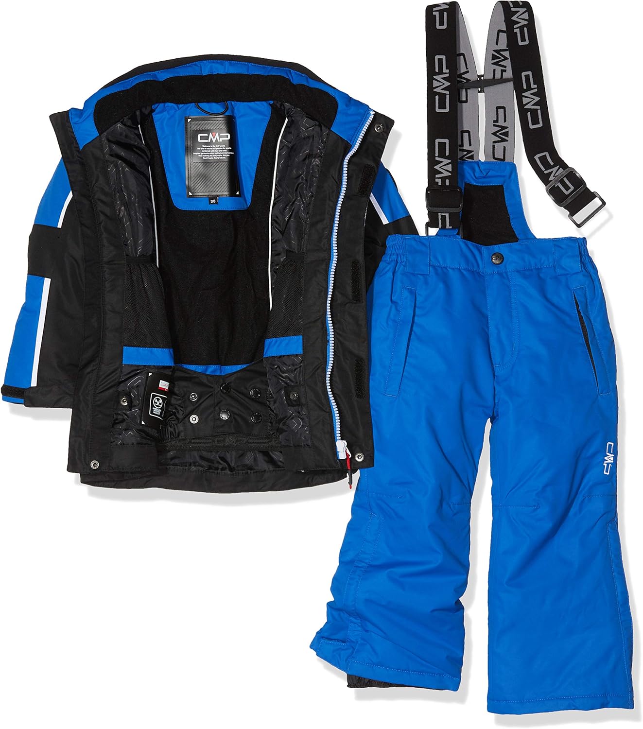 CMP Feel Warm Flat 3000 - Giacca E Pantaloni Imbottiti Unisex Per Bambini | Impermeabile E Antivento