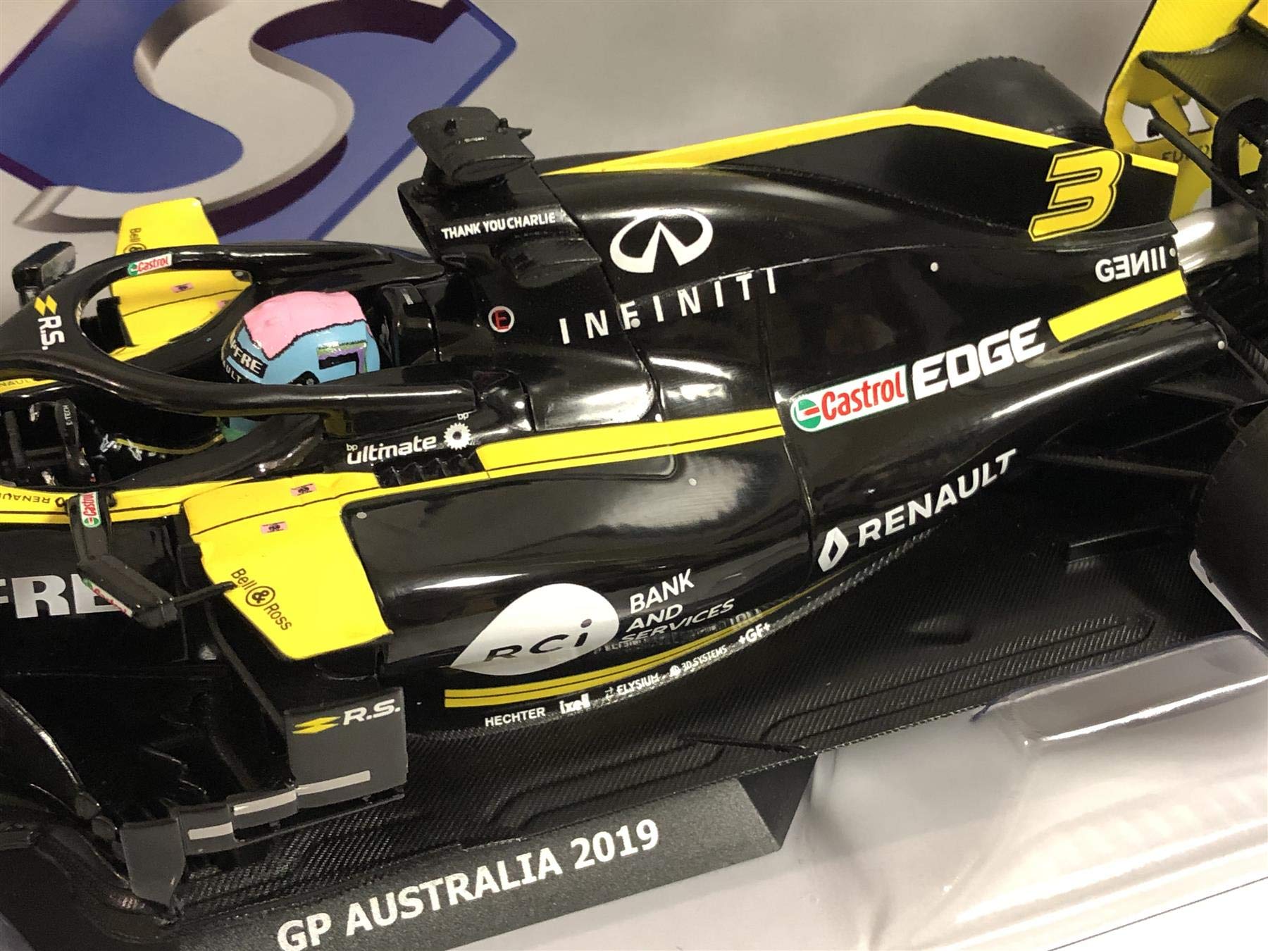 1/43 ルノー Renault R.S. 19 #3 D.リカルド 1/43 ルノー Renault R.S. 19 #3 D.リカルド 1/43 ルノー