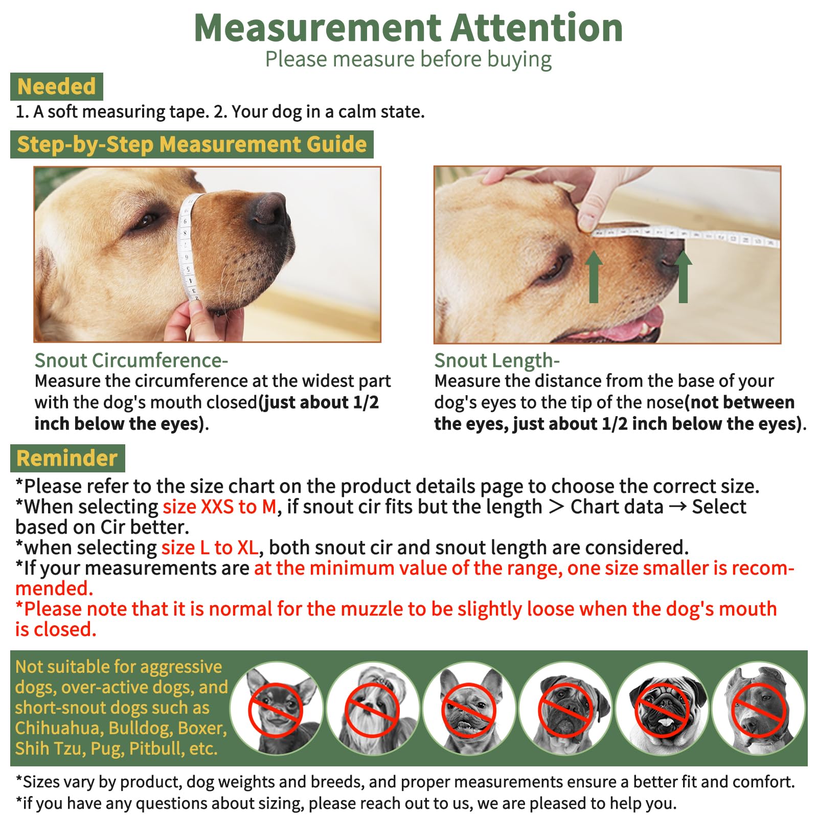 Mayerzon Dog Muzzle - Image 2