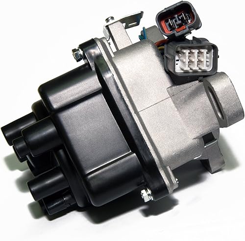 Miniatura 2 de MAS Distribuidor de encendido con tapa y rotor TD-60U compatible con Honda Prelude 1992-1996 2.2L JDM H22A DOHC VTEC OBD1 Reemplazo para 100-3117429