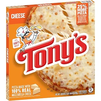Tonys Pizzeria Style Pizza Cheese, 18.9 Ounce -- 16 per case.