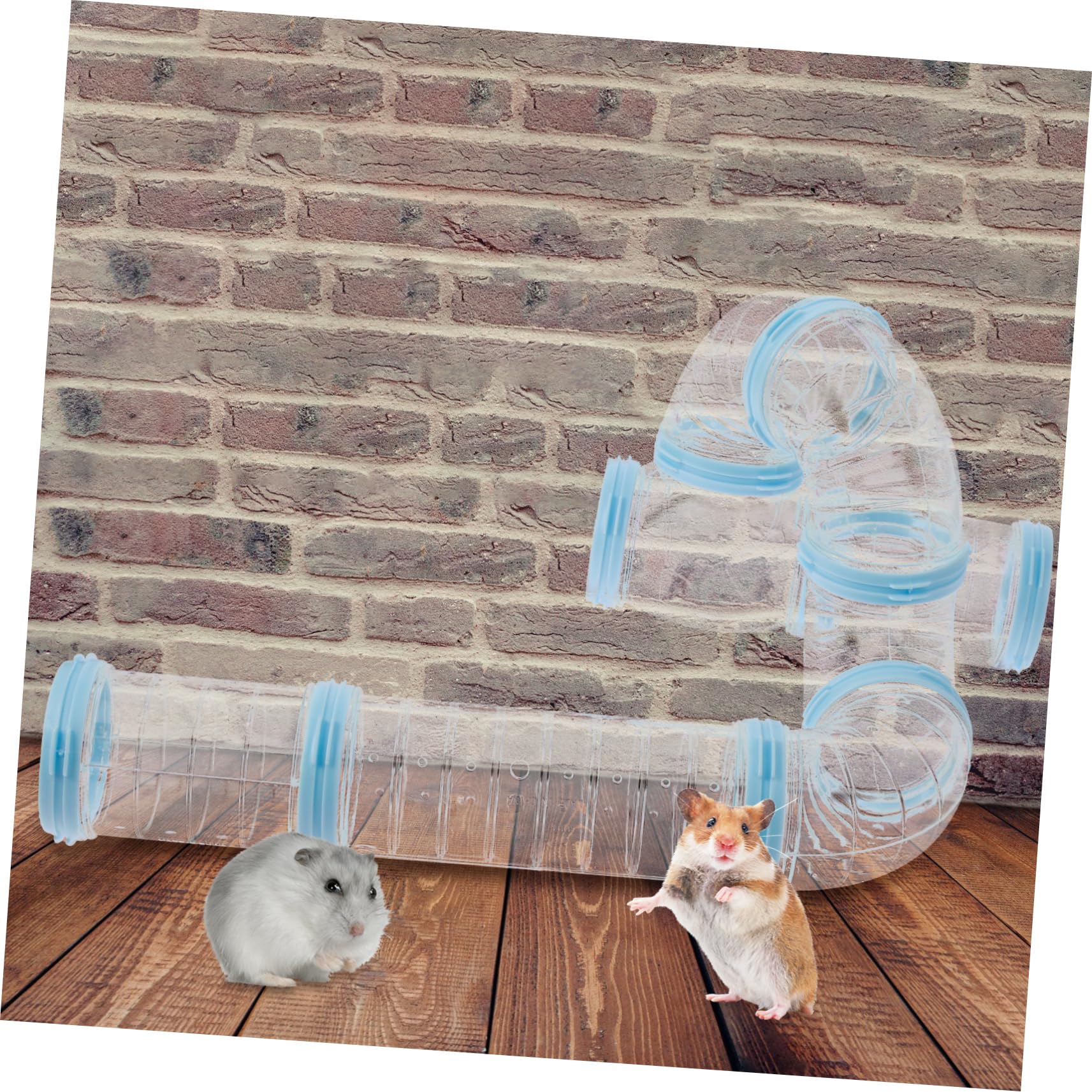 Selbstgebaute Hamstertunnel 2 Satz Pp mit Abnehmbar Design
