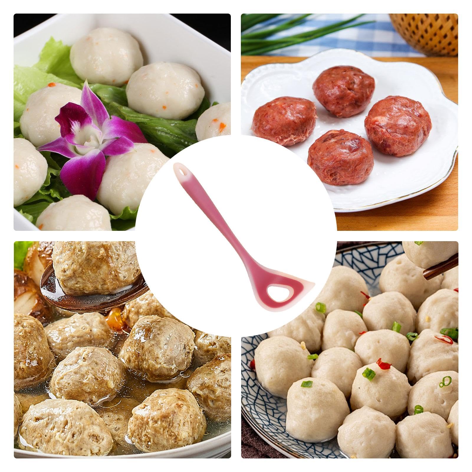 Moule à Boulettes De Viande En Silicone - Lot De 2 - Ustensile De Cuisine Pratique Et Antiadhésif - 10