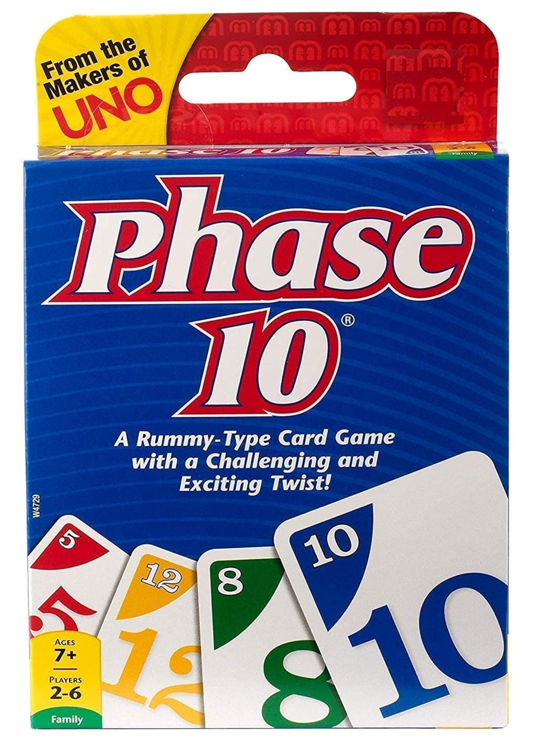Phase 10 Rummy Style Card Game for Kids & Families | Multicolor Premium Playing Cards | Strategy Game for 2–6 Players Ages 7+ | Indoor Outdoor Travel Party Game-image-2