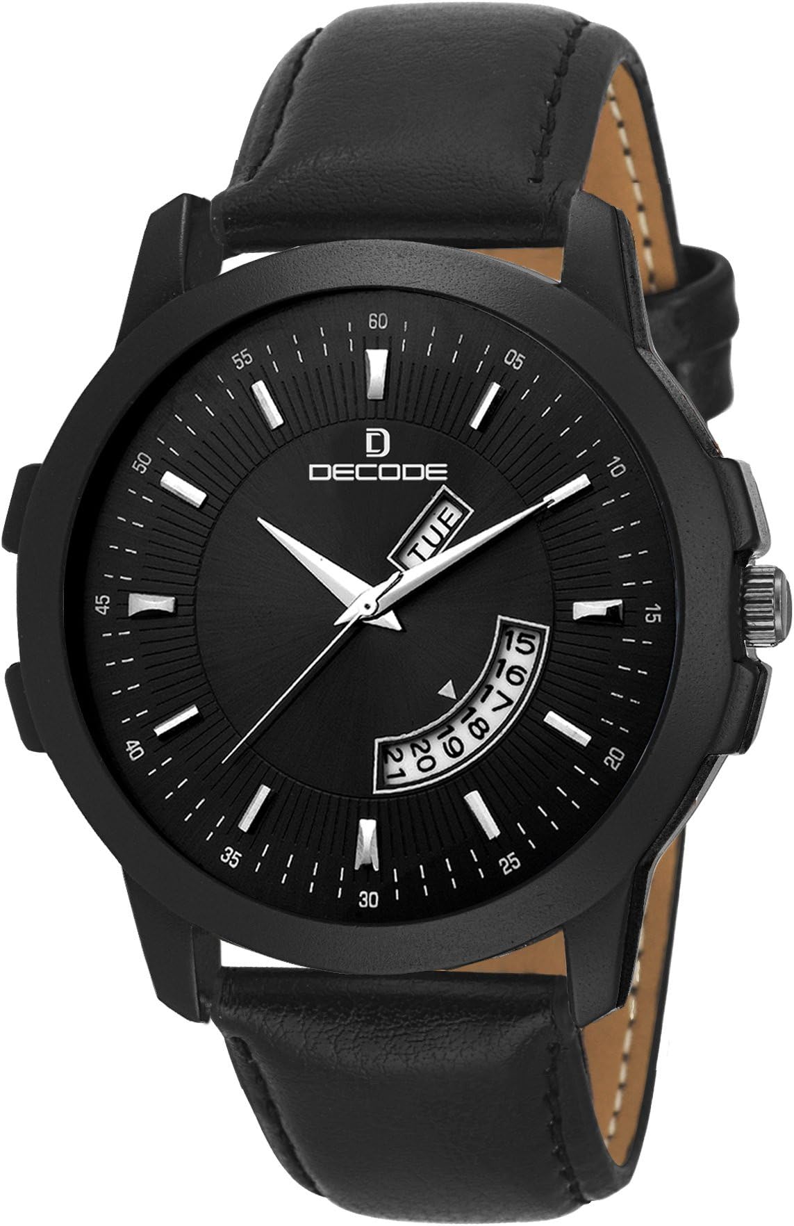 Decode Matrix Analog Dial Men's Watch-Exquisite All Black Collection