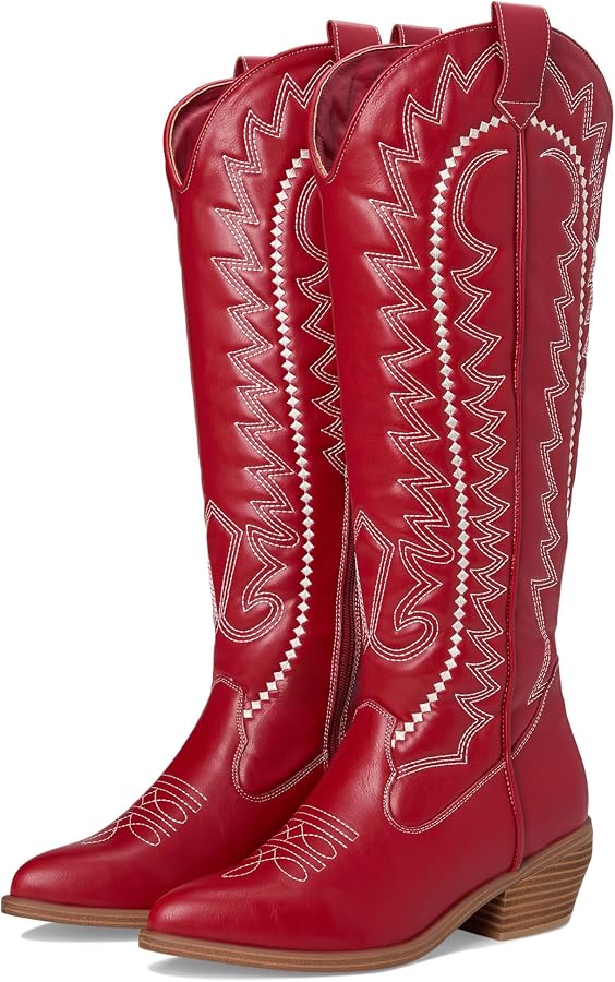 EVISBEATS Lazy Woman Music 45rpm 赤 Amazon.com | MIA Women's Locklyn Western Boot, Deep Red/Off White
