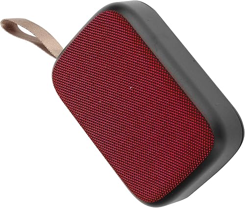 Diyeeni Altavoz Altavoz de sonido Altavoz portátil USB Altavoz portátil (rojo)