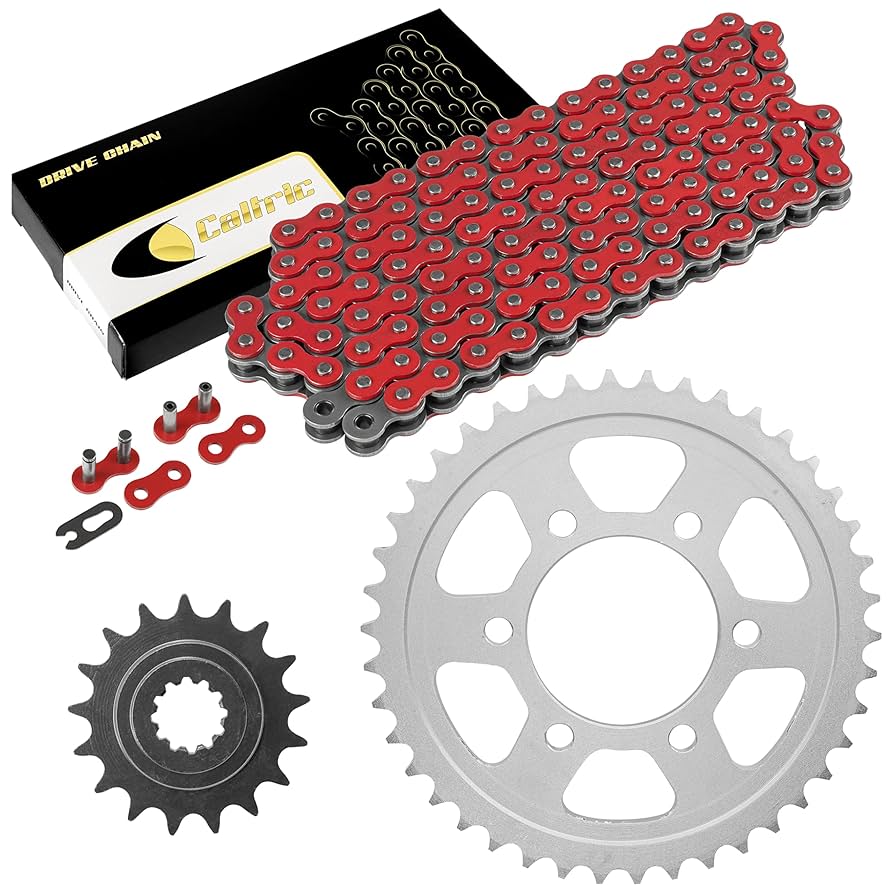 【Kyokopalette】 1200g×2 Amazon.com: Caltric Red Drive Chain And Sprocket Kit
