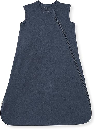 Miniatura 11 de Burt's Bees Baby Unisex Newborn Essentials 100% Organic Cotton Beekeeper Wearable Blanket Azul Abeja Dorada Acolchada,azul (Quilted Blue),Rayas de