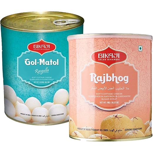 Bikaji Bikaneri Sweets Combo Pack of 2 1.25 Kg