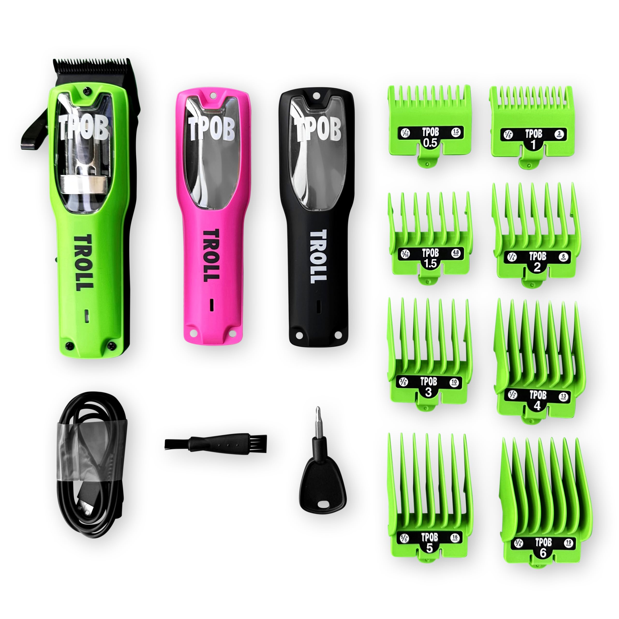 Amazon.com: TPOB Troll Professional Barber Clipper 6800 RPM Super