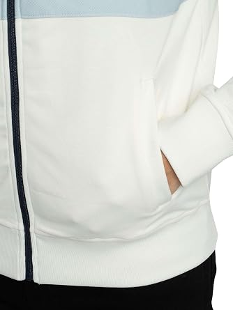 ellesse Men's Rimini Track Top Jacket Off White/Navy