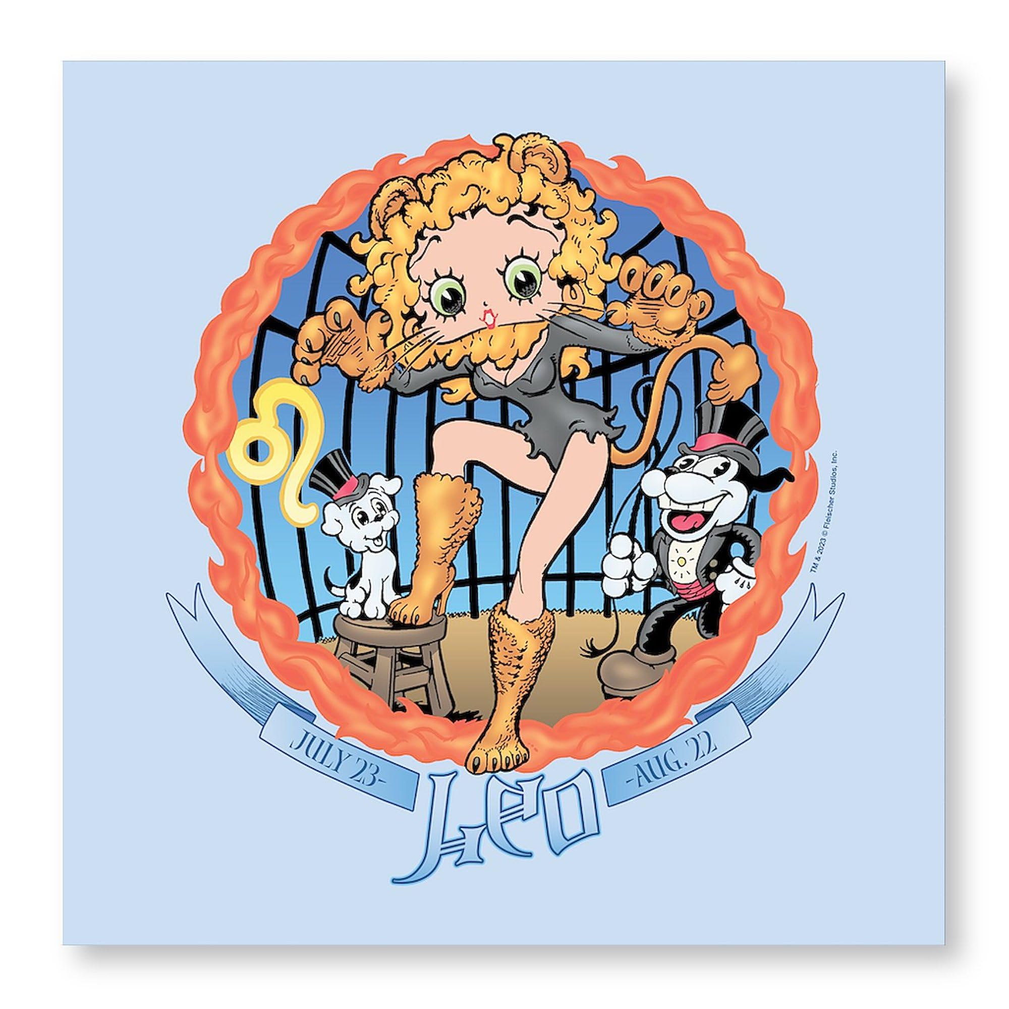 Amazon.com: CafePress Betty Boop Zodiac Sign Leo Photo Wall Tile