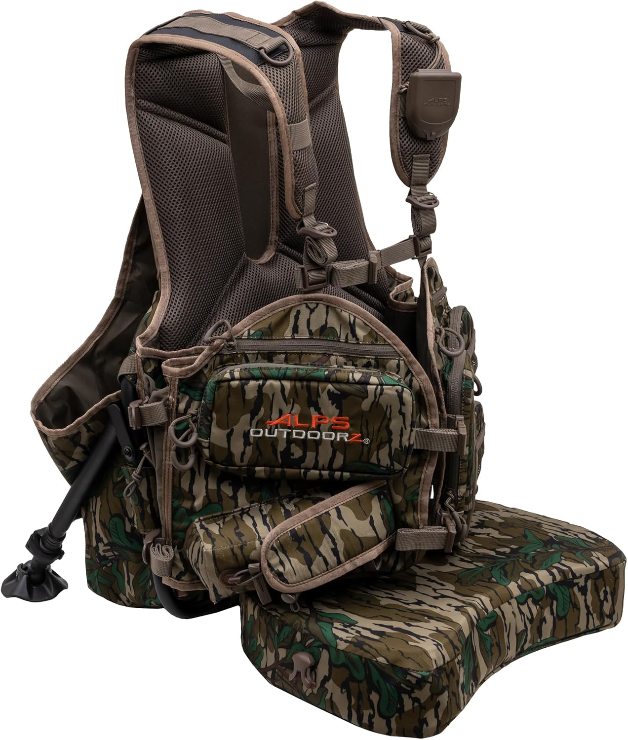 ALPS OutdoorZ Grand Slam Turkey Vest, Sit Anywhere Kickstand Removeable Frame and Memory Foam Seat