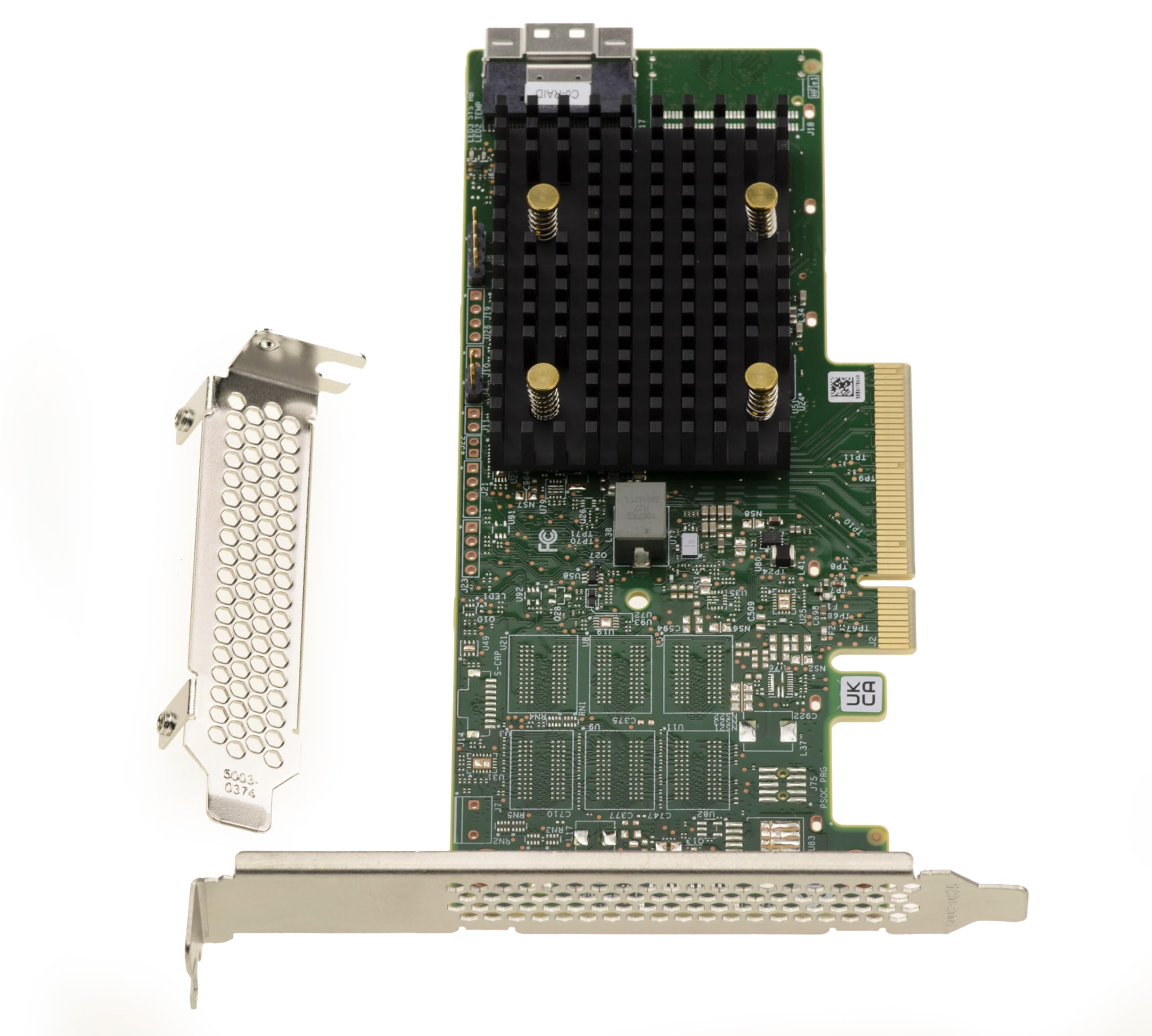 KALEA-INFORMATIQUE Scheda controller PCIe 4.0 x8 Trimode SAS SATA NVMe 12GB con 8 porte interne OEM 9540-8i con Raid 0, 00, 1, 10