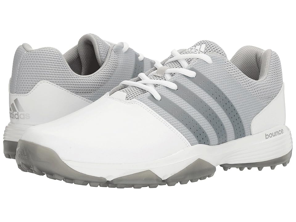 

adidas Golf 360 Traxion (Ftwr White/Silver Metallic/Silver Metallic) Men's Golf Shoes