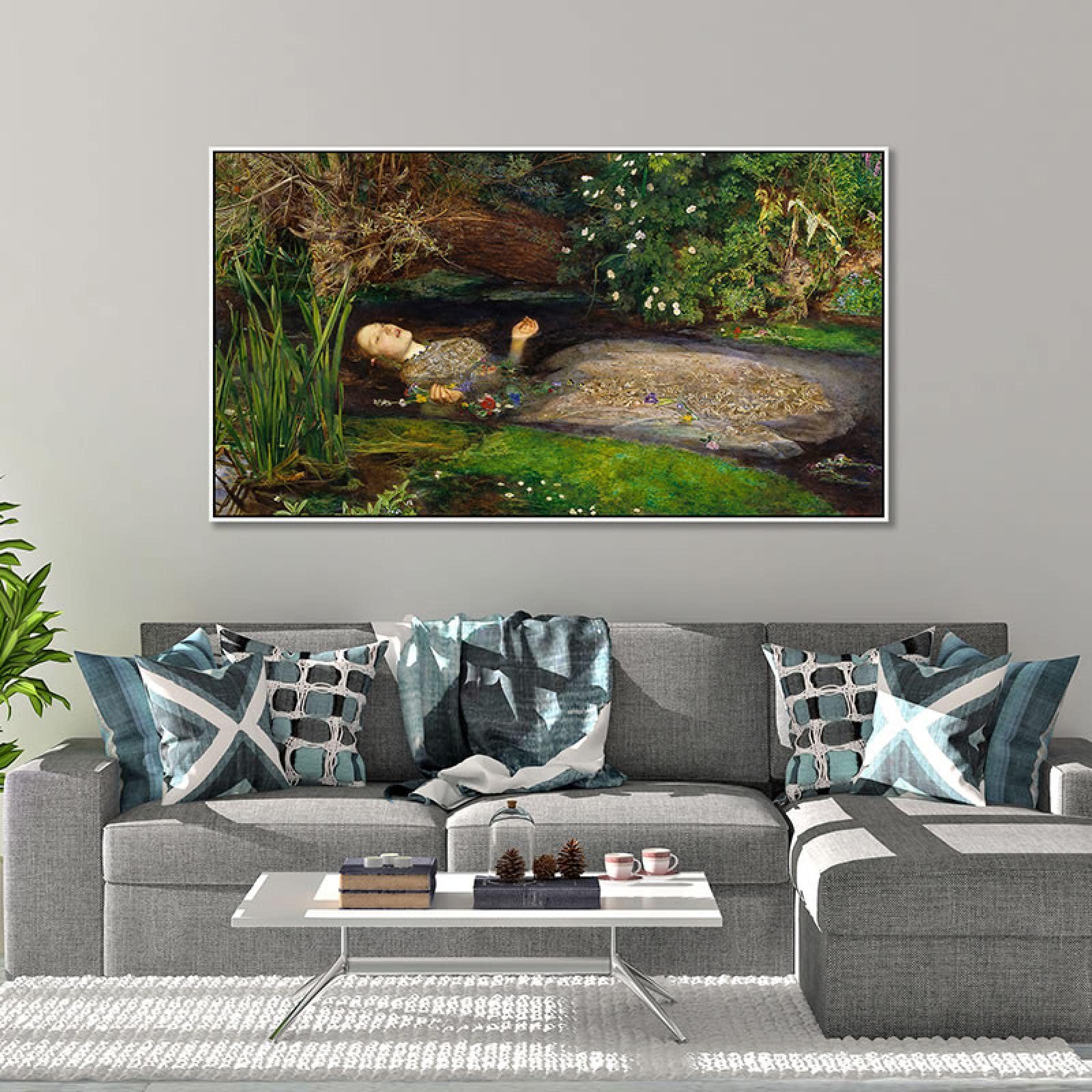 Amazon｜オフィーリアジョンエヴァレットミレーHdアートコピー有名な