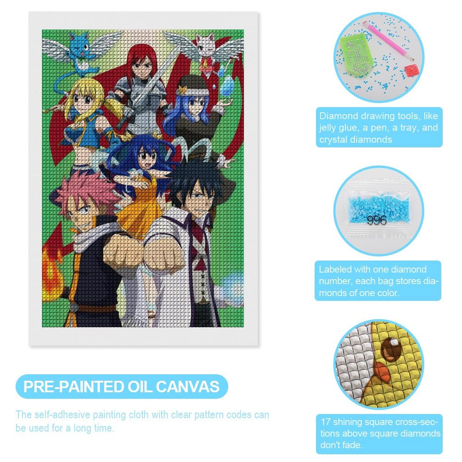 5Dダイヤモンドカットされた輝くビーズアート ファンキー完成品