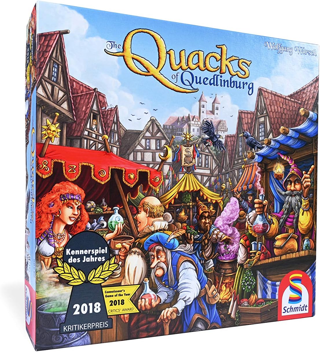 Schmidt | Quacks of Quedlinburg | Board Game | Ages 10+ | 2-4 Players | 45 Minutes Playing Time